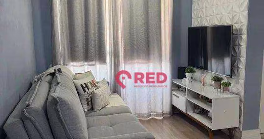 Apartamento com 2 dormitórios à venda, 49 m² por R$ 249.100,00 - Condomínio Ilha de Málaga - Votorantim/SP