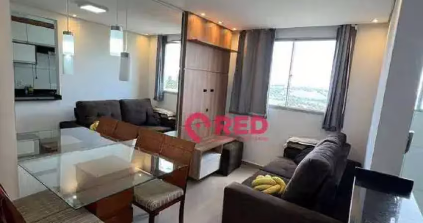 Apartamento com 2 dormitórios à venda, 48 m² por r$ 218.000,00 - condomínio parque sinfonia - sorocaba/sp