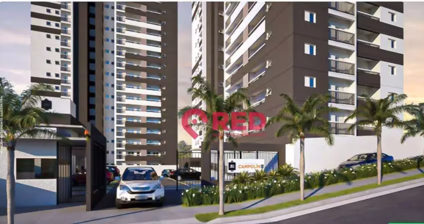 Apartamento com 2 quartos à venda, 60 m² por r$ 395.000 - jjr campolim ii - sorocaba/sp