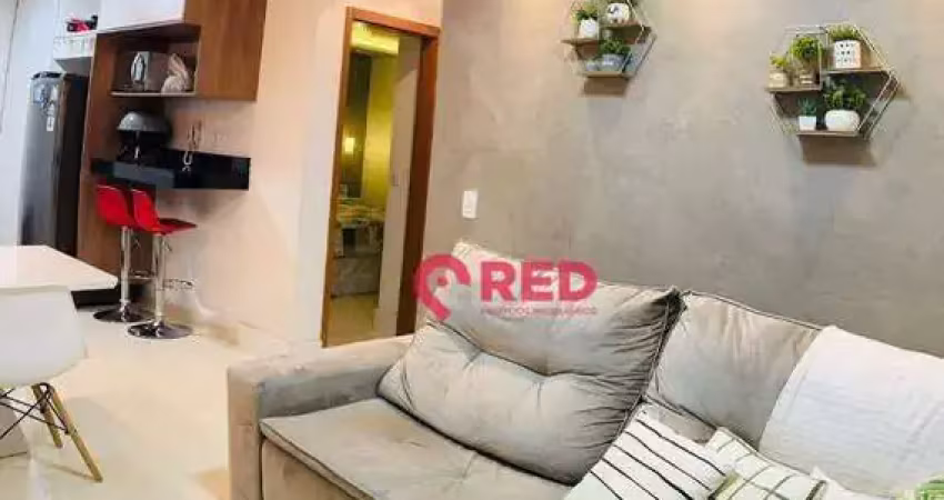 Apartamento com 2 dormitórios à venda, 52 m² por R$ 240.000,00 - Caguaçu - Sorocaba/SP