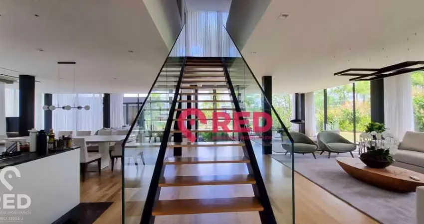 Sport house com 5 quartos à venda, 624 m² por r$ 22.000.000 - condomínio fazenda boa vista - porto feliz/sp