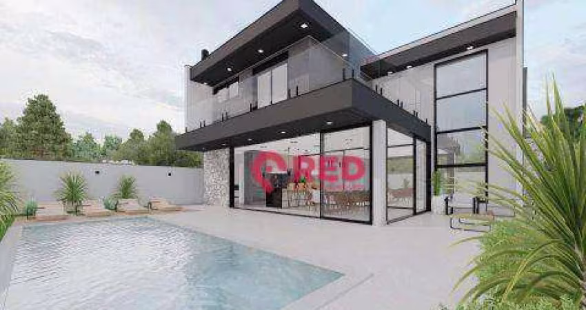 Sobrado com 4 dormitórios à venda, 322 m² por R$ 2.775.000,00 - Alphaville Nova Esplanada - Votorantim/SP