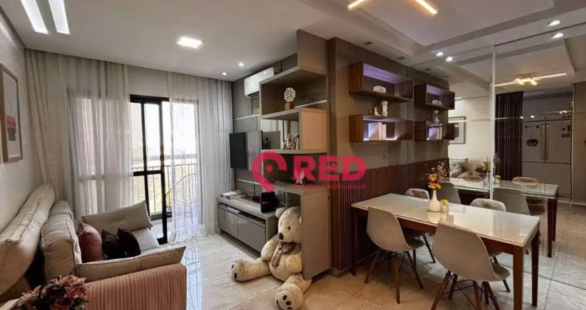Apartamento com 2 quartos à venda, 60 m² por r$ 510.000 - condomínio jr campolim - sorocaba/sp
