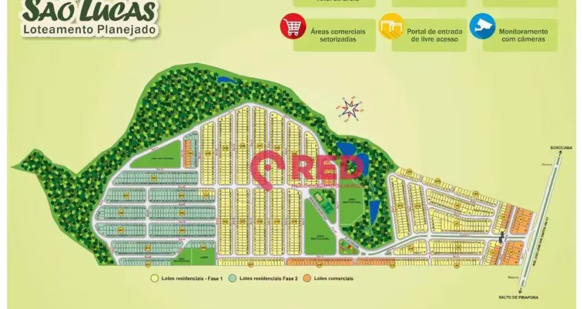 Terreno à venda, 250 m² por r$ 175.000 - jardim sao lucas - salto de pirapora/sp
