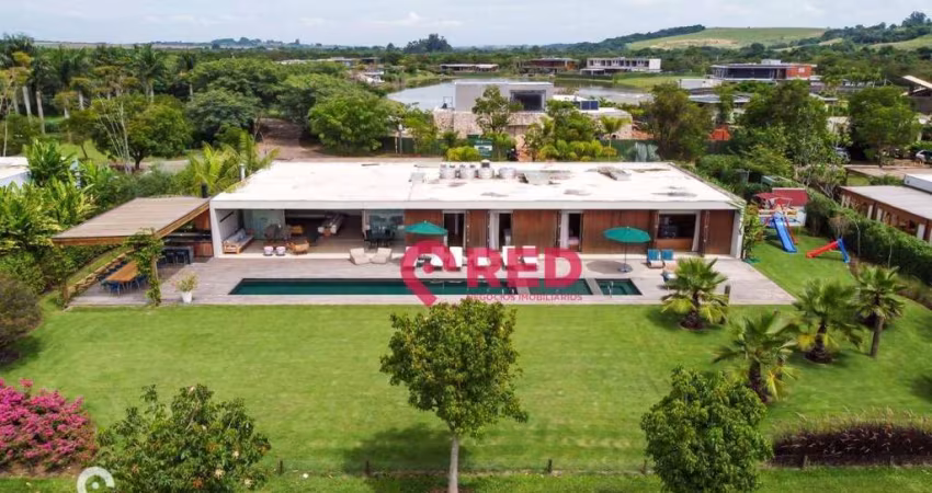 Casa com 5 quartos, 550 m² - venda por R$ 19.500.000 ou aluguel por R$ 123.500/mês - Condomínio Fazenda Boa Vista - Porto Feliz/SP