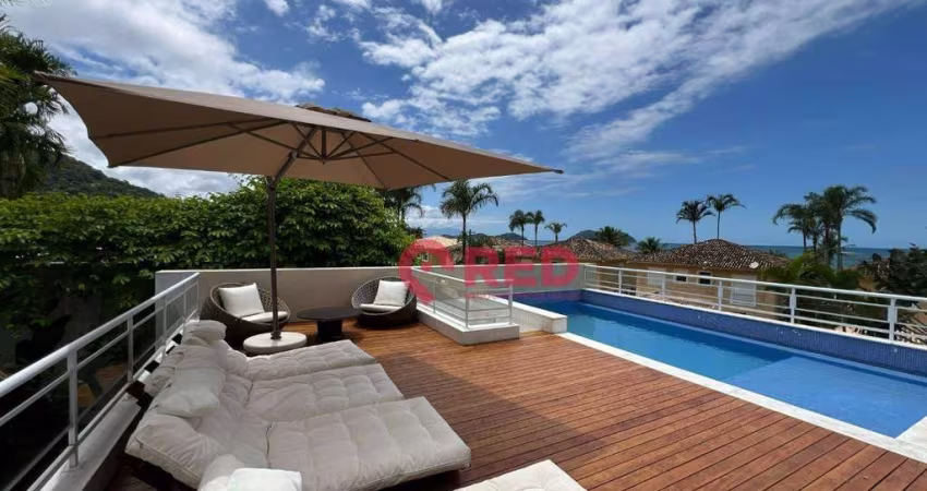 Sobrado com 5 dormitórios à venda, 410 m² por R$ 7.000.000,00 - Praia de Juquehy - São Sebastião/SP