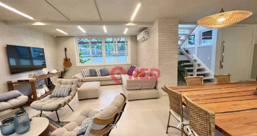 Sobrado com 6 dormitórios à venda, 430 m² por R$ 7.500.000,00 - Camburizinho - São Sebastião/SP