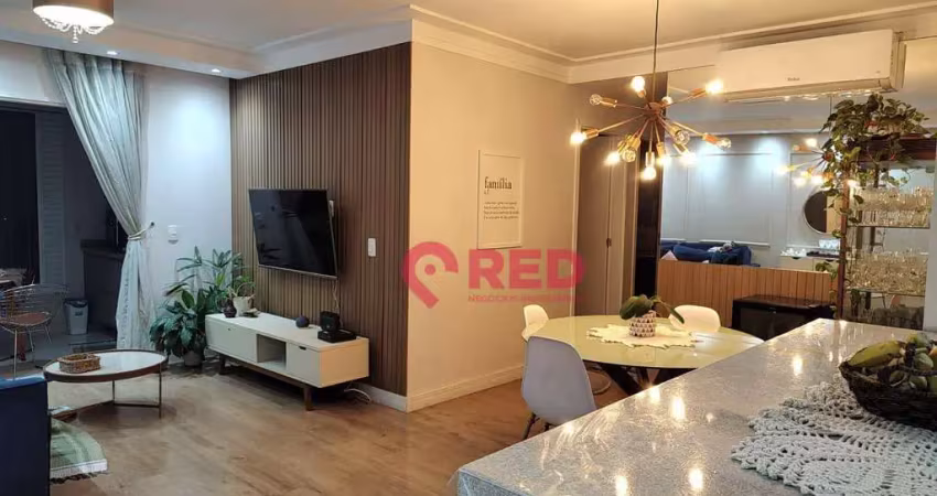 Apartamento com 3 dormitórios à venda, 96 m² por r$ 849.000,00 - condominio residencial montpellier - sorocaba/sp