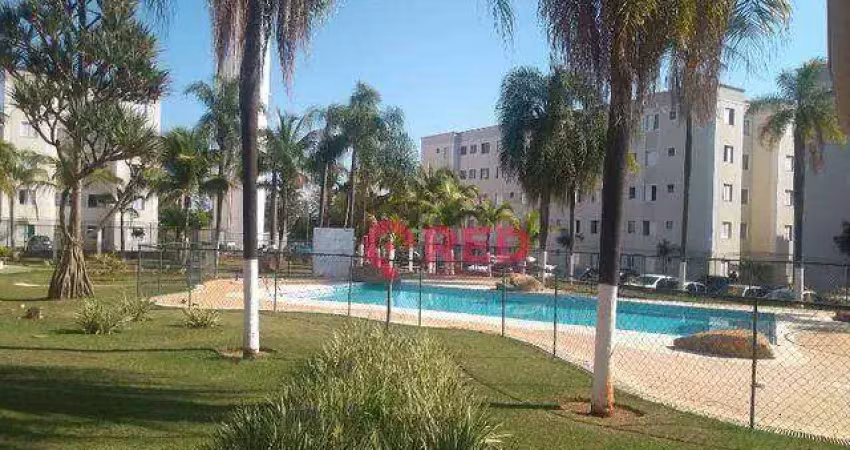 Apartamento com 2 quartos à venda, 47 m² por r$ 210.000 - condomínio parque sicília - sorocaba/sp