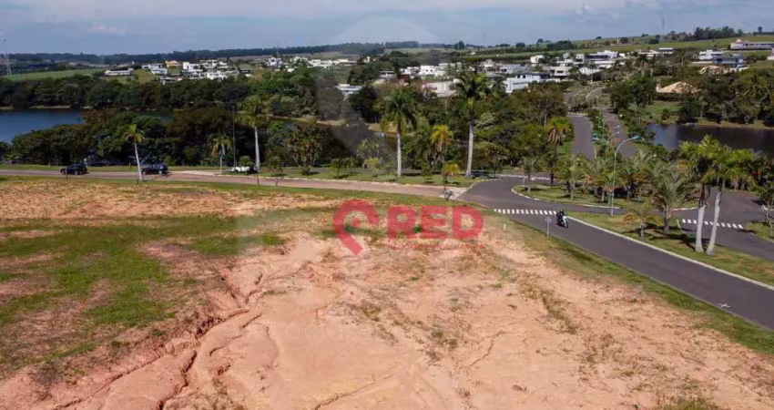 Terreno frente lago à venda, 1388 m² por r$ 1.596.000 - fazenda alvorada - porto feliz/sp