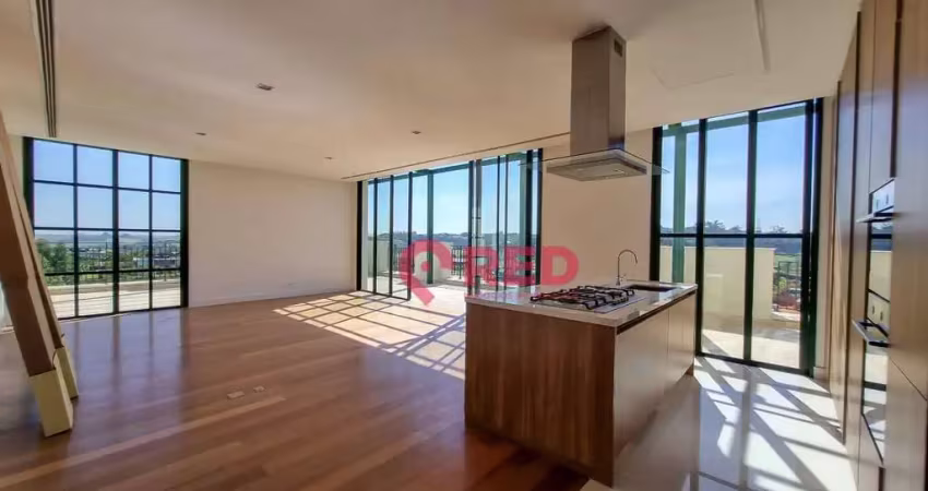 Cobertura com vista para piscina de ondas à venda, 295 m² por r$ 8.400.000 - boa vista village - porto feliz/sp