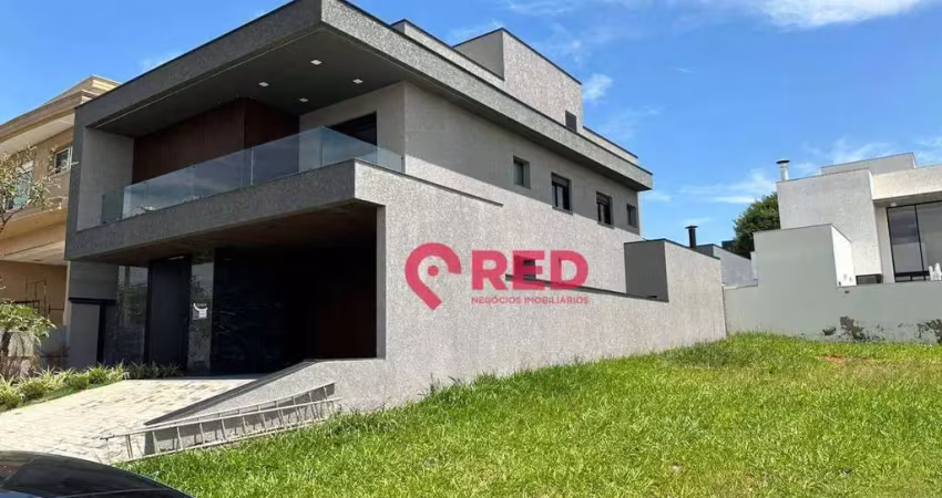 Sobrado com 4 dormitórios à venda, 285 m² por r$ 2.650.000,00 - condomínio mont blanc - sorocaba/sp