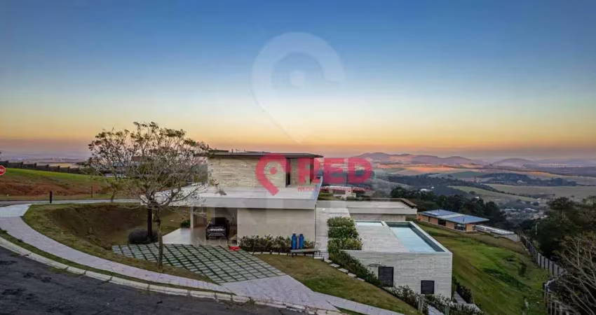 Magnifica casa com 4 quartos à venda, 1000 m² por r$ 19.900.000 - condomínio fazenda dona carolina - itatiba/sp