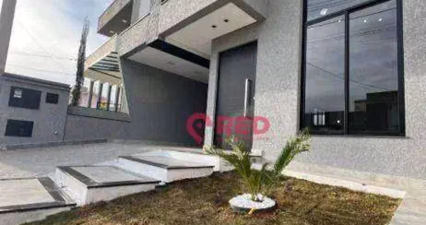 Casa com 3 dormitórios à venda, 135 m² por r$ 980.000,00 - condomínio villagio wanel - sorocaba/sp