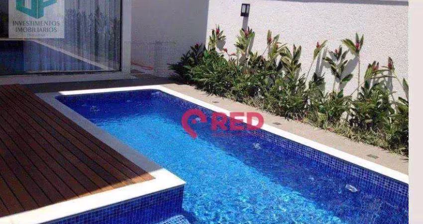Sobrado com 3 dormitórios à venda, 260 m² por r$ 2.350.000,00 - condomínio chácara ondina - sorocaba/sp