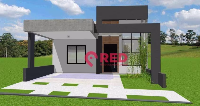 Casa com 3 dormitórios à venda, 119 m² por R$ 626.000,00 - Horto Florestal Villagio - Sorocaba/SP