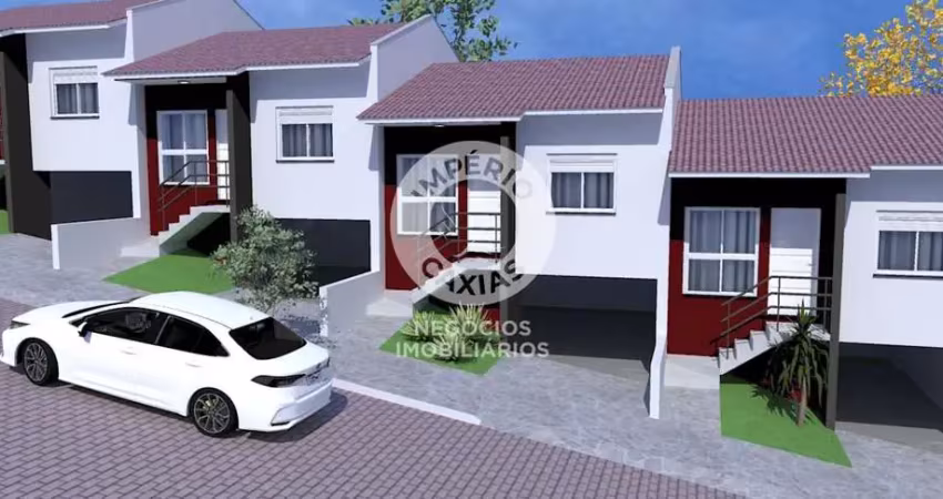 Venda - casas - 2 dormitórios entrada individual  - nossa senhora das graças - caxias do sul - rs