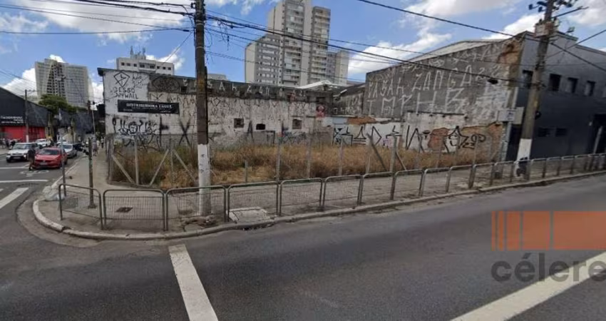 TERRENO  |  LOTE COMERCIAL PARA LOCAÇÃO COM 360m2 NA AV. ALCANTARA MACHADO - MOOCA - R$ 16.000,00