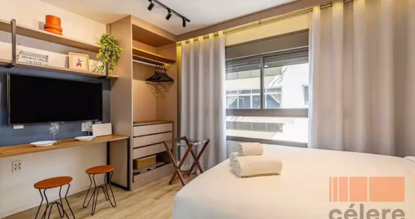 Studio athos paraíso | 21m² | 100% mobiliado e equipado |450 metros da av. paulista