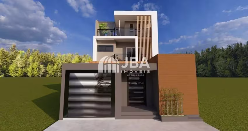 Casa com 3 quartos à venda na Rua Olga de Araújo Espíndola, 668, Novo Mundo, Curitiba