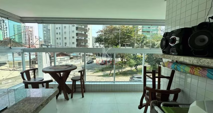 Apartamento com 1 dormitório à venda, 55 m² por R$ 380.000 - Vila Guilhermina - Praia Grande/SP