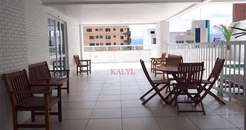 Apartamento com 3 dormitórios à venda, 114 m² por R$ 720.000 - Boqueirão - Praia Grande/SP