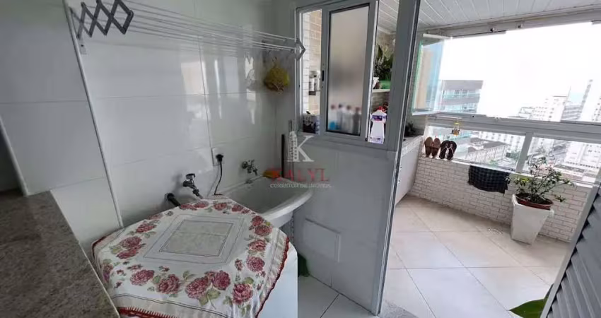 Apartamento com 2 dormitórios à venda, 95 m² por R$ 720.000,00 - Boqueirão - Praia Grande/SP