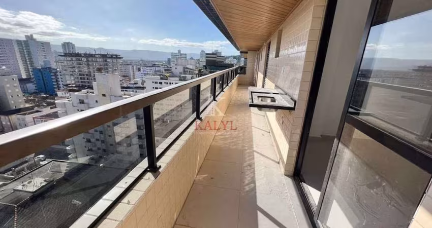 Apartamento com 2 dormitórios à venda, 71 m² por R$ 600.000,00 - Canto do Forte - Praia Grande/SP