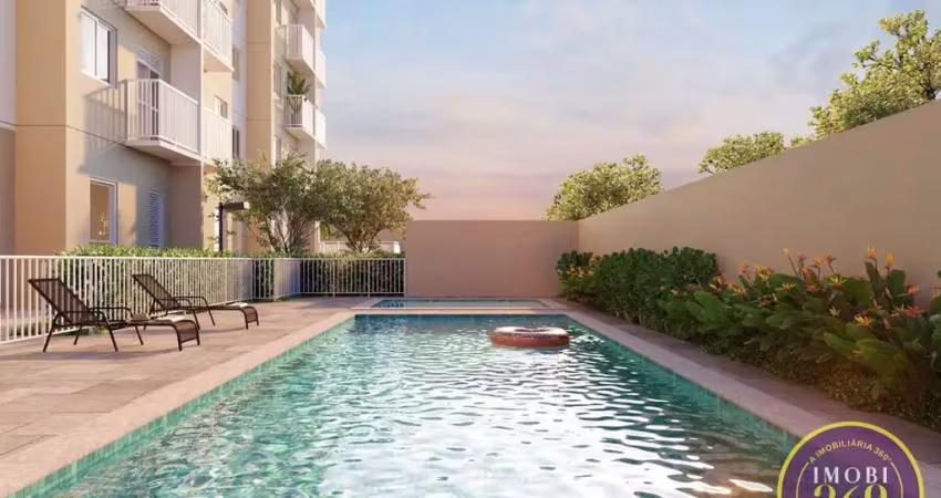 Apto com 2 dormitórios, sem entrada - renda 2.500,00 - lazer completo - piscina