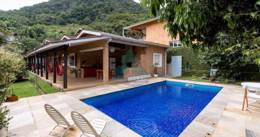 Casa com 4 dorms, Recanto da Lagoinha, Ubatuba - R$ 1.95 mi, Cod: 1175