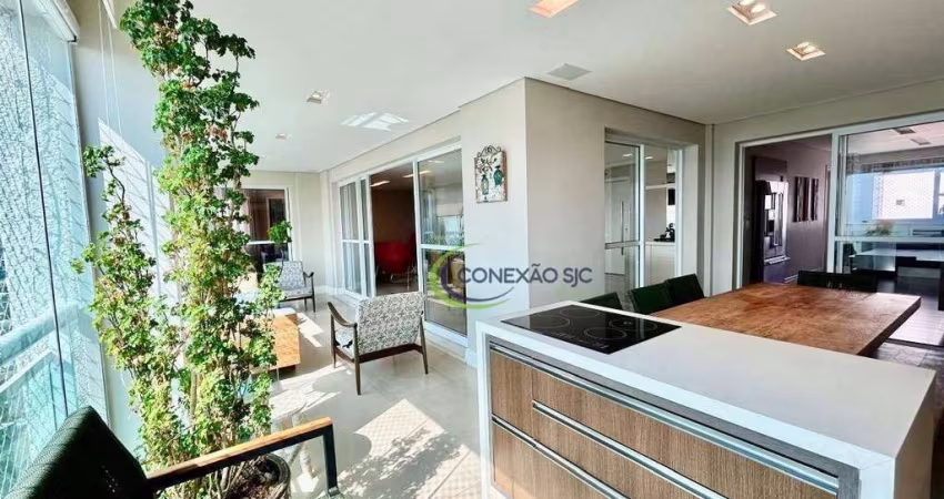 Apartamento com 4 dormitórios à venda, 233 m² por R$ 2.700.000,00 - Jardim das Colinas - São José dos Campos/SP