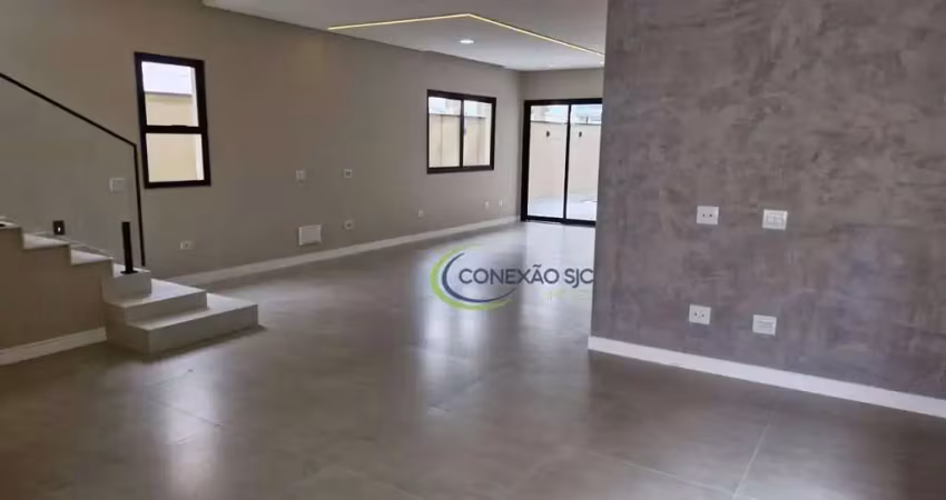 Maravilhoso sobrado com 3 suítes e ambientes integrados com piscina e churrasqueira e 2 vagas cobertas
