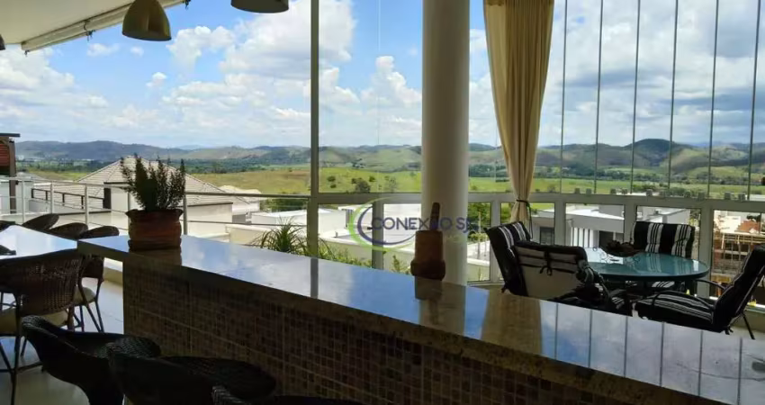 Sobrado com 4 dormitórios à venda, 316 m² por r$ 2.900.000,00 - condomínio residencial jaguary - são josé dos campos/sp