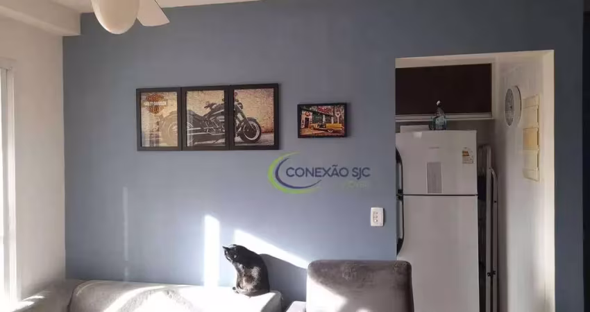 Apartamento à venda, 56 m² - parque residencial flamboyant - sjc/sp