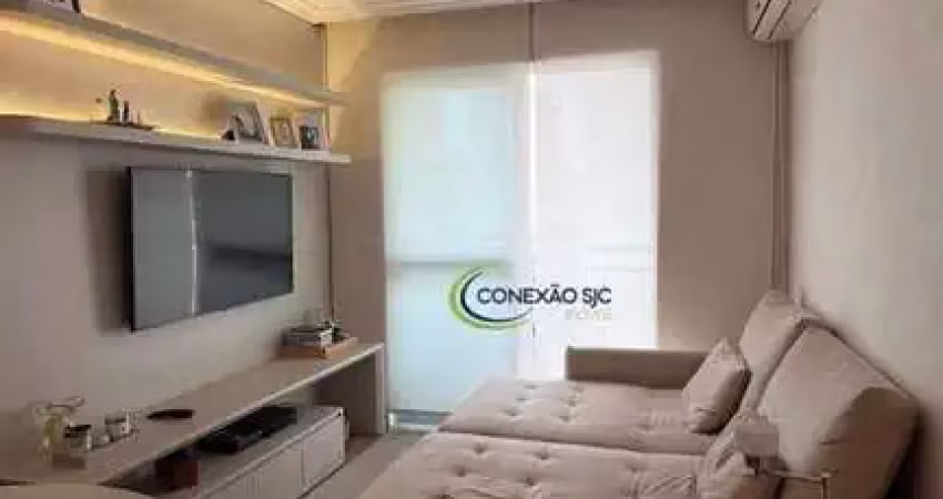 Apartamento com 1 dormitório à venda, 45 m² por r$ 500.000,00 - vila adyana - são josé dos campos/sp