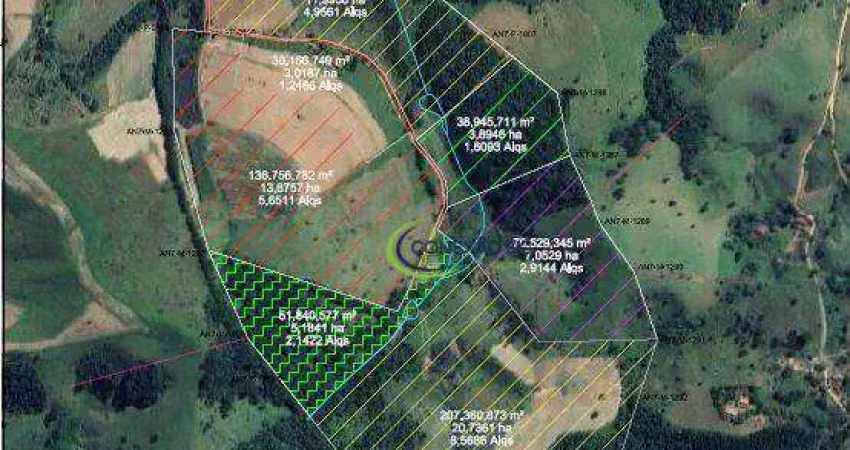 Sítio à venda com 656.304 m² por R$ 5.100.000 - Jambeiro/SP