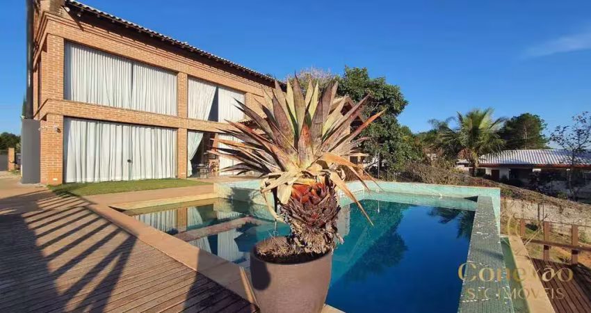Casa com 5 dormitórios à venda, 3000 m² por r$ 5.000.000,00 - condomínio village taubaté - taubaté/sp