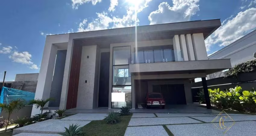 Casa com 4 dormitórios à venda, 420 m² por r$ 3.290.000,00 - colinas do paratehy norte - são josé dos campos/sp