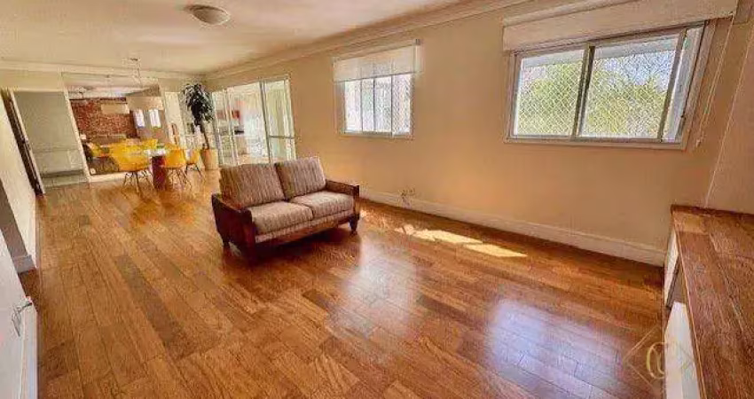 Apartamento com 3 dormitórios para alugar, 189 m² por r$ 8.900,00/mês - vila adyana - são josé dos campos/sp