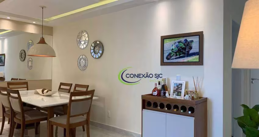 Apartamento com 2 dormitórios à venda, 75 m² por R$ 660.000,00 - Jardim Sul - São José dos Campos/SP