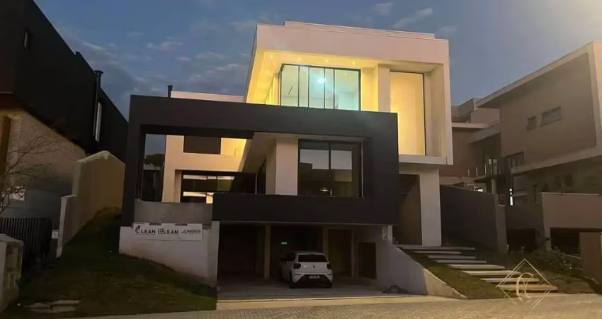 Sobrado com 5 dormitórios à venda, 400 m² por r$ 6.400.000,00 - condomínio residencial alphaville - são josé dos campos/sp