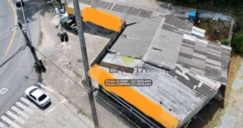 Terreno com loja à venda, 4.487 m² por r$ 2.900.000 - velha - blumenau/sc