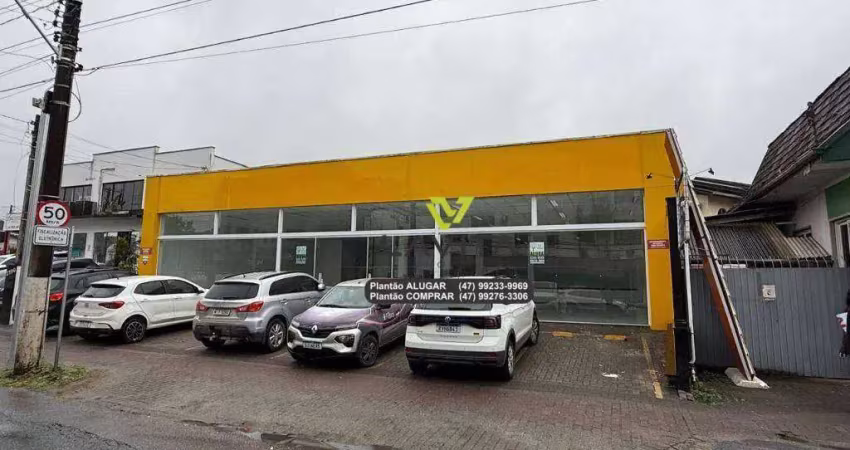 Loja com 390m2, para aluguel. apenas r$ 11.990,00 de aluguel  na rua amazonas, o melhor corredor de serviços de blumenau