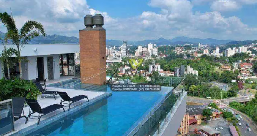 Loft Studio, SEMIMOBILIADO, com 1 Dormitório a Venda - Ed. Cosmopolitan 605 - Bairro Victor Konder - Centro - Blumenau SC | La Vita Imóveis