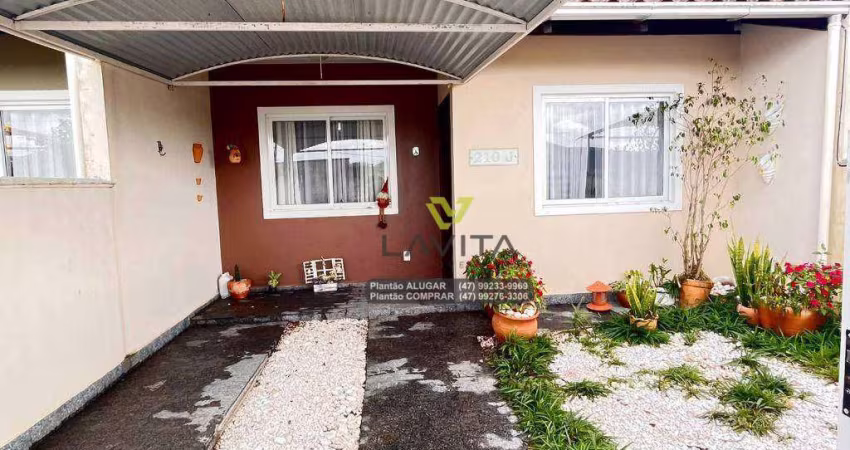 Casa com 2 dormitórios à venda, 69 m² por R$ 300.000,00 - Coloninha - Gaspar/SC