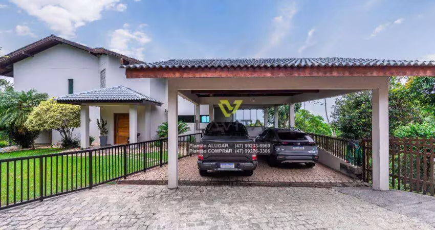 Casa de alto padrão a venda - 4 suítes - 7.920m² terreno - 550m² área construída- praia do estaleiro - balneário camboriú sc