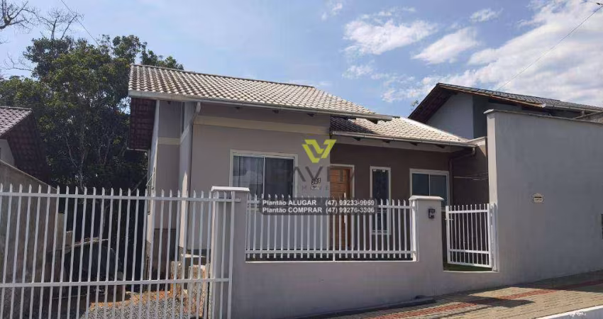 Casa com 3 dormitórios, 100 m² - venda por R$ 350.000 ou aluguel por R$ 1.800/mês - João Paulo II - Indaial/SC