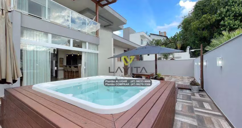 Casa com 3 dormitórios à venda, 365 m² por r$ 2.600.000,00 - itoupava central - blumenau/sc