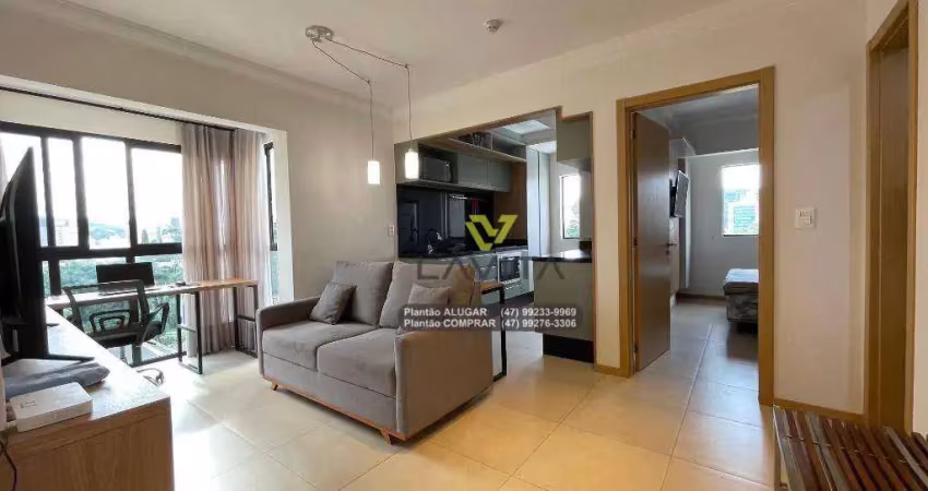 Loft Studio, MOBILIADO, com 1 dormitório à venda, 40 m² por R$ 470.000 - Centro - Blumenau/SC