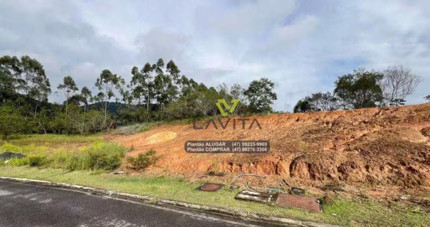 Terreno á venda com 398,74m², lote 19 - no condomínio fechado paysage privilege - bairro ponta aguda - blumenau sc | la vita imóveis